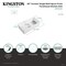 Kingston Brass 30-Inch Ceramic Apron-Front Single Bowl Farmhouse Kitchen Sink with Bottom Grid and Strainer GPKF301810 - alternate 2