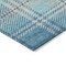 Homeroots 9' X 12' Teal Blue Gray And Brown Plaid Washable Indoor Outdoor Area Rug 596367 - alternate 3