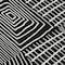 Homeroots 5' X 8' Black And Ivory Geometric Washable Indoor Outdoor Area Rug 596903 - alternate 3