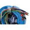 Deejay Led 52-Foot Multi-Amp Accessory Cable 10 RCA Shielded Cables Plus Three Power BLUE OUTER JACKET TBHMED52BLUE - alternate 2