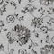 Homeroots 5' X 8' Gray Charcoal And Silver Floral Washable Indoor Outdoor Area Rug 589471 - alternate 3
