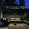 Villacera 9-Foot LED Outdoor Patio Umbrella with Solar Lights with Base, Forest Green 83-OUT5424 - alternate 3