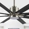 Jonathan Y Octo 66" 1-Light Contemporary Industrial Iron/Plastic Mobile-App/Remote-Controlled 6-Speed Ceiling F JYL9712B - alternate 5