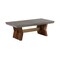 Homeroots 26" Gray And Brown Concrete And Solid Wood Coffee Table 520651 - alternate 2