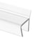 Prime-Line Frameless Shower Door Bottom Seal for 1/2 In. Thick Glass Doors, Single Flap, 36 In., Clear Vinyl M 6268 - alternate 4