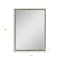 Homeroots 38" Silver Wood Accent Mirror 632771 - alternate 2