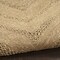 Homeroots 6' X 9' Natural And Brown Handmade Indoor Outdoor Area Rug 551069 - alternate 3