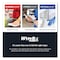 Wypall X80 Cloths with HYDROKNIT, Jumbo Roll, 12 1/2w x 13.4 White, 475/Roll 412-41025 - alternate 7