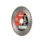 Norton Clipper Clipper Classic 07660702790 General-Purpose Dry Turbo Rim Portable Blade, 4-1/2 in W, Diamond 7660702790 - alternate 2