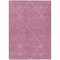 Homeroots 9' X 12' Blush And Ivory Geometric Washable Indoor Outdoor Area Rug 612116 - alternate 2