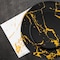 Smarty Had A Party White with Gold Marble Paper BeverageCocktail Napkins 600 Napkins, 600PK 3291-CASE - alternate 1