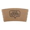 Empress Hot Cup Sleeve for 10-20 oz Cups Coffee Print, 1000PK EHCS-1020 - alternate 1