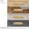 Amerock Stature 5-1/16 in 128 mm Center-to-Center Champagne Bronze Cabinet Cup Pull BP22439CZ - alternate 3