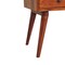 Homeroots 22" Brown Solid Wood One Drawer Nightstand 651561 - alternate 2