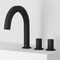 Vigo Hart Two Handle Three-Hole Widespread Bathroom Faucet in Matte Black VG01303MB - alternate 3
