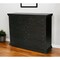 Homeroots 60" Dark Brown Carved Scrollwork Solid Wood Nine Drawer Double Dresser 564526 - alternate 3
