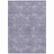 Homeroots 9' X 12' Purple And Ivory Geometric Washable Indoor Outdoor Area Rug 614111 - alternate 2