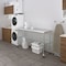 Amgood 24in D x 72in L Stainless Steel Open Base Table, 3in Casters AMG WT-2472-RCB-WHEELS-Z - alternate 2