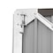 Sunjoy 10 ft. x 20 ft. Outdoor Storage Shed, Carport, Tan A110006602 - alternate 3