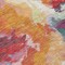 Homeroots 3' X 5' Orange Red And Teal Blue Abstract Washable Indoor Outdoor Area Rug 615614 - alternate 4