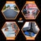 Xpose Safety Parking Block, Rubber, 4 in Height, 72 in Length, Black/Blue, Full Pallet (50pk) PBSB-6-FP50-X - alternate 2