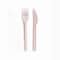 Greenprint Heavy Weight Natural Agave 3 Piece Cutlery Mix Pack, Fork, Knife and Napkin, 200 ct 3CMP200 - alternate 2