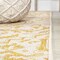 Jonathan Y Estrella Bohemian Medallion Textured Weave Cream/Yellow 2 ft. x 10 ft. Indoor/Outdoor Runner Rug SMB105H-210 - alternate 3