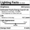 Satco 8.5 Watt LED A19 4000K CCT Medium Base Plastic 120 Volt, 12PK S14317 - alternate 3