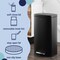 Happimess Curtis 8-Gallon Step-Open Trash Can, Charcoal Black HPM1011B - alternate 5