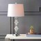 Jonathan Y Madison 27.5" Crystal LED Table Lamp, Clear/Chrome, 2PK JYL2037A-SET2 - alternate 4