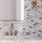 Apollo Tile Verre 10.63 in. x 11.7 in. Matte White Glass Mosaic Wall and Floor Tile 8.6 sq ft/case - 10 pack SEA88EL08WTA - alternate 2