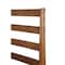Homeroots Brown Slat Back Solid Wood Full Bed Frame 524830 - alternate 2