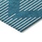 Homeroots 5' X 8' Teal Blue And Ivory Geometric Washable Indoor Outdoor Area Rug 598623 - alternate 3