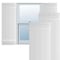 Ekena Millwork True Fit PVC Four Board Joined Board-n-Batten Shutters, White, 21 1/2W x 71H, PR TFP101BBF21X071WH - alternate 1