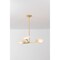 Corbett Lighting Malachite 36.25 in. Chandelier Vintage Gold Leaf 492-36-VGL - alternate 2