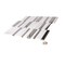 Apollo Tile Brown White 11.8 in x 11.8 in Glass, Stone Polished Floor and Wall Mosaic Tile 4.83 sqft/case, 5PK APLHTC88536-MA - alternate 2