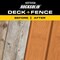 Rust-Oleum Deck and Fence Protective Stain and Sealer, Natural, 1 Gallon 392446 - alternate 3