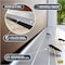 M-D Building Products 36 in. Silver Aluminum and Vinyl DENY Heavy-duty Screw-on Door Sweep 40719 - alternate 3