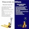 5Seconds Brand Tyson 750 Pallet Jack Scale 5000 lb Capacity 27x48 with Built-in Digital Scale 1lb Readability 555010 - alternate 4