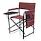 Picnic Time Family Of Brands Sports Chair, Burgundy 809-00-118-000-0 - alternate 1