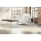 Osp Home Furnishings Wall Street  Coffee Table, Black / Chrome Finish WST12-BK - alternate 2