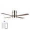 Jonathan Y Theo 52" 1-Light Contemporary Minimalist Iron/Acrylic Mobile-App/Remote-Controlled 6-Speed Integrate JYL9716A - alternate 1