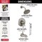 Delta Dorval Monitor 17 Series Tub & Shower Trim T17456-SS - alternate 2