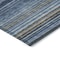 Homeroots 8' X 10' Navy Blue Sky Blue And Taupe Striped Washable Indoor Outdoor Area Rug 614818 - alternate 4