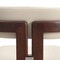 Leisuremod Velo Modern Dining Chair in Walnut Color Wood with Taupe Seat, 4PK VCWN-51TP4 - alternate 4