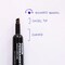 Bazic Products Permanent Markers, Desk Style, Chisel Tip, Black, 36PK 1274 - alternate 2