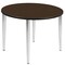 Regency Round Kahlo Breakroom Table, 48 in W, 48 in L, Neo Walnut TPL48RNDNWCM - alternate 1