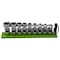 Vim Tools 9 Piece Dual Drive Stubby Uj E-Torx Socket Set - 1/4 Inch X 11 Mm Drive - Green Magrail DDSUJET400 - alternate 1