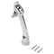 Prosource Door Holder, 5-3/8 in L, 1-5/8 in W, 2 in H, Attaches to Door Mounting, Rubber/Zinc, Chrome CL-230CH-PS - alternate 1