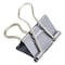 Officemate EZ Binder Clips, Medium, Gray, 48PK 99550 - alternate 1